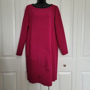 MARELLA ariel fuchsia dress. Made in Italy